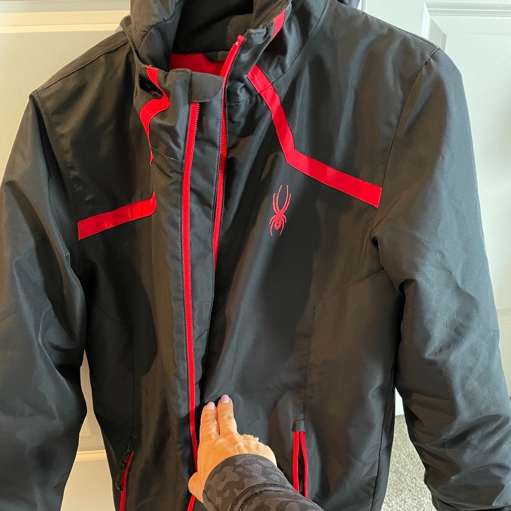 Youth spyder winter jacket